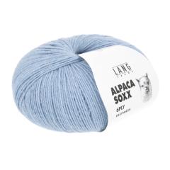 LANG YARNS Alpaca Soxx 6-fach - himmelblau mélange (0121)