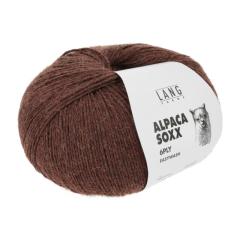 Alpaca Soxx 6-fach Lang Yarns - zimt mélange (0167)