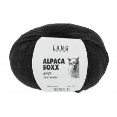 Lang Yarns Alpaca Soxx 6-fach - schwarz