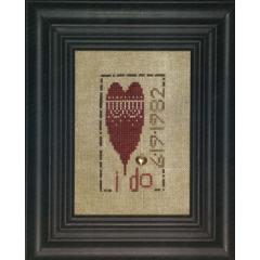 Heart In Hand Needleart - I Do