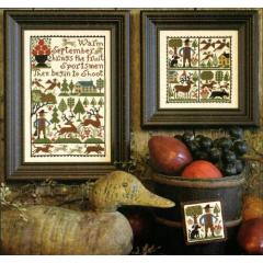 Prairie Schooler - September (Stickvorlage)