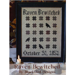Raven Bewitched - Blackbird Designs (Stickvorlage)