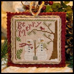 Little House Needleworks - 2011 Ornament Snow In Love