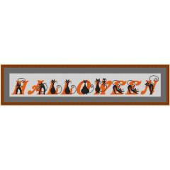 Kreuzstich-Insider - Halloweenschriftzug