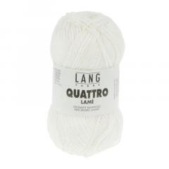 Quattro Lamé weiß - Lang Yarns (0001)