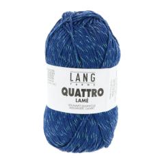 LANG YARNS Quattro Lamé - marine (0035)