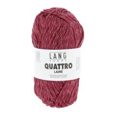 LANG YARNS Quattro Lamé - weinrot (0062)