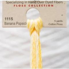 Banana Popsicle - Weeks Dye Works Hand Dyed Floss