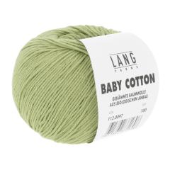 LANG YARNS Baby Cotton - olive hell (0097)
