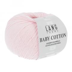 Baby Cotton Lang Yarns - rosa hell (0109)