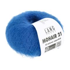Lang Yarns Mohair 21 - edles Mohair-Seidengarn - royal (0006)