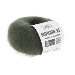 Lang Yarns Mohair 21 - edles Mohair-Seidengarn - olive dunkel (0098)