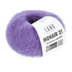 Lang Yarns Mohair 21 - edles Mohair-Seidengarn - lila dunkel (0146)