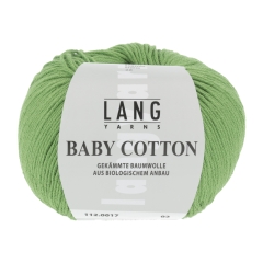 Lang Yarns Baby Cotton - Farbe 0017 apfelgrün