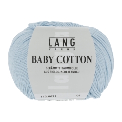 Lang Yarns Baby Cotton - Farbe 0021 himmelblau