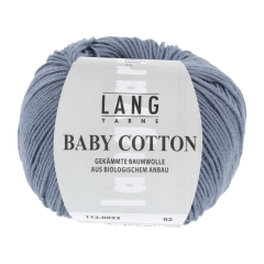 Baby Cotton Lang Yarns - jeans hell (0033)