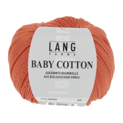 Baby Cotton Lang Yarns - orange (0059)