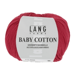 Baby Cotton Lang Yarns - rot (0060)