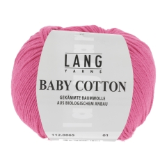 Baby Cotton Lang Yarns - fuchsia (0065)