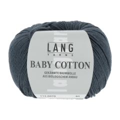 Baby Cotton Lang Yarns - dunkelgrau (0070)