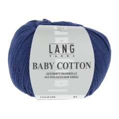 Baby Cotton Lang Yarns - dunkelblau (0106)