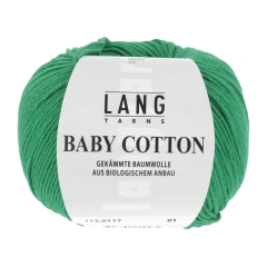Baby Cotton Lang Yarns - grün (0117)