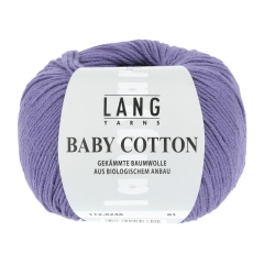 Baby Cotton Lang Yarns - lila dunkel (0246)