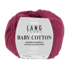 Baby Cotton Lang Yarns - himbeere (0266)
