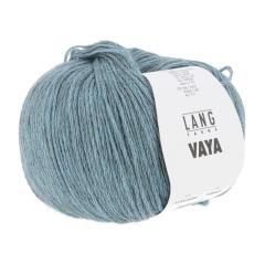 LANG YARNS Vaya - Baumwoll-Merino-Yak-Garn - hellblau (0020)