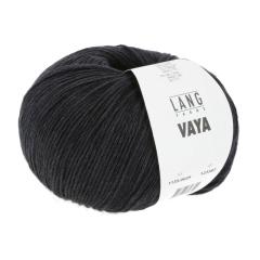 LANG YARNS Vaya - Baumwoll-Merino-Yak-Garn - navy (0025)