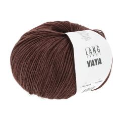 LANG YARNS Vaya - Baumwoll-Merino-Yak-Garn - braun (0068)