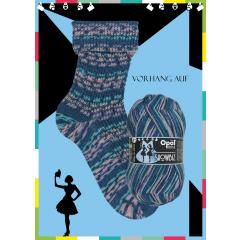 Opal Showbiz Sockenwolle 4-fach - Vorhang auf