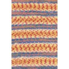 Wooladdicts Artsy Lang Yarns - rot-blau-gelb