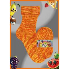 Opal Funny Fruits Sockenwolle 4-fach - Bananenstampf