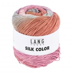 Silk Color Lang Yarns - rosa - mint - orange