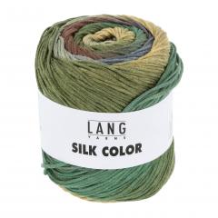 Silk Color Lang Yarns - grün-braun-blau 80004)