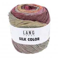 Silk Color Lang Yarns - orange-bordeaux-rot (0005)