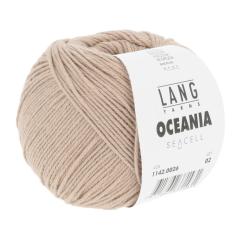LANG YARNS Oceania - Baumwollgarn mit Seacell - sand (0026)