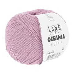 LANG YARNS Oceania - Baumwollgarn mit Seacell - mauve (0045)