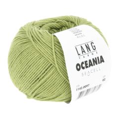 LANG YARNS Oceania - Baumwollgarn mit Seacell - olive (0097)