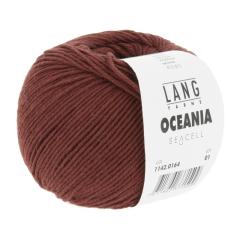 LANG YARNS Oceania - Baumwollgarn mit Seacell - bordeaux (0164)