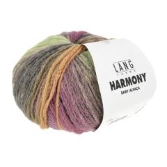 Harmony Lang Yarns - violett-grün-orange-grau (0010)