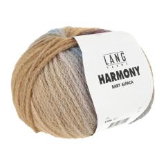 Harmony Lang Yarns - braun-olive-lila-rosa (0011)