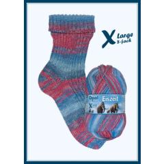 Opal XLarge Eiszeit 8-fach Sockenwolle - Wanderung