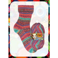 Opal Funky 4-fach - Lieblingssneaker (Sockenwolle)
