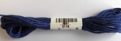 Soie dAlger Seidenstickgarn - Farbe 116 kühles blau