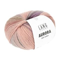 Aurora Lang Yarns - mint-rosenholz-blau-braun (0002)