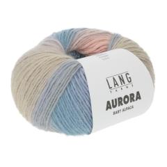 Aurora Lang Yarns - blau-grün-lachs-sand (0003)