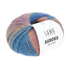 Aurora Lang Yarns - violett-gelb-blau-pink (0005)
