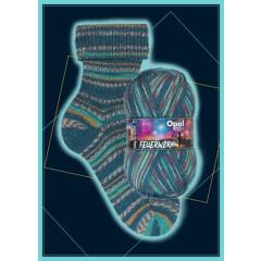 Opal Feuerwerk 4-fach - Himmelsfunken (11651)